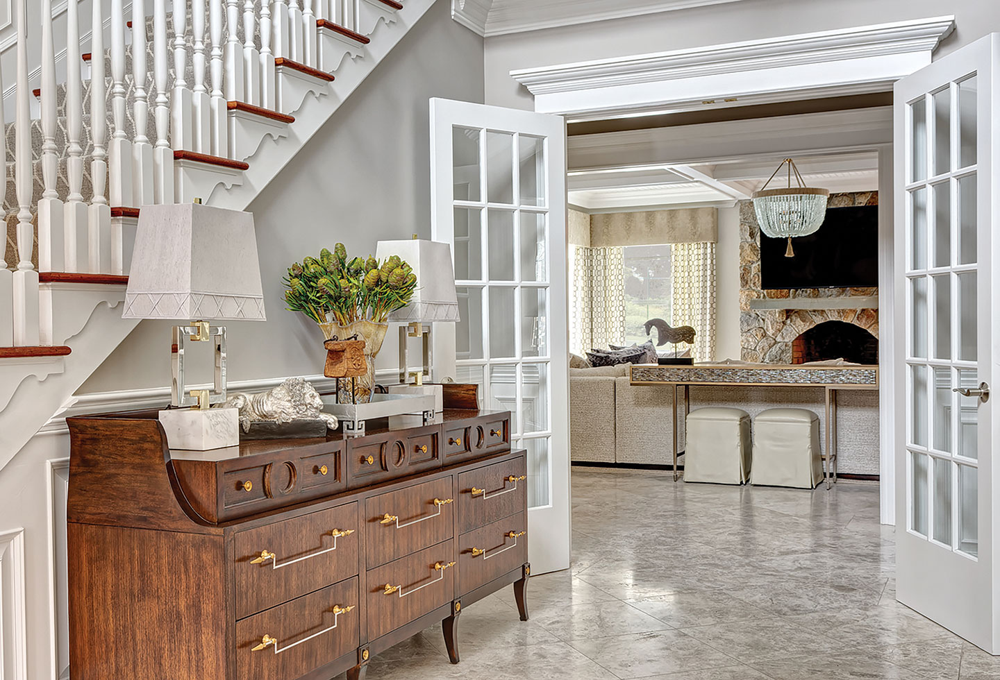 Beth Krupa Interiors | Foyer