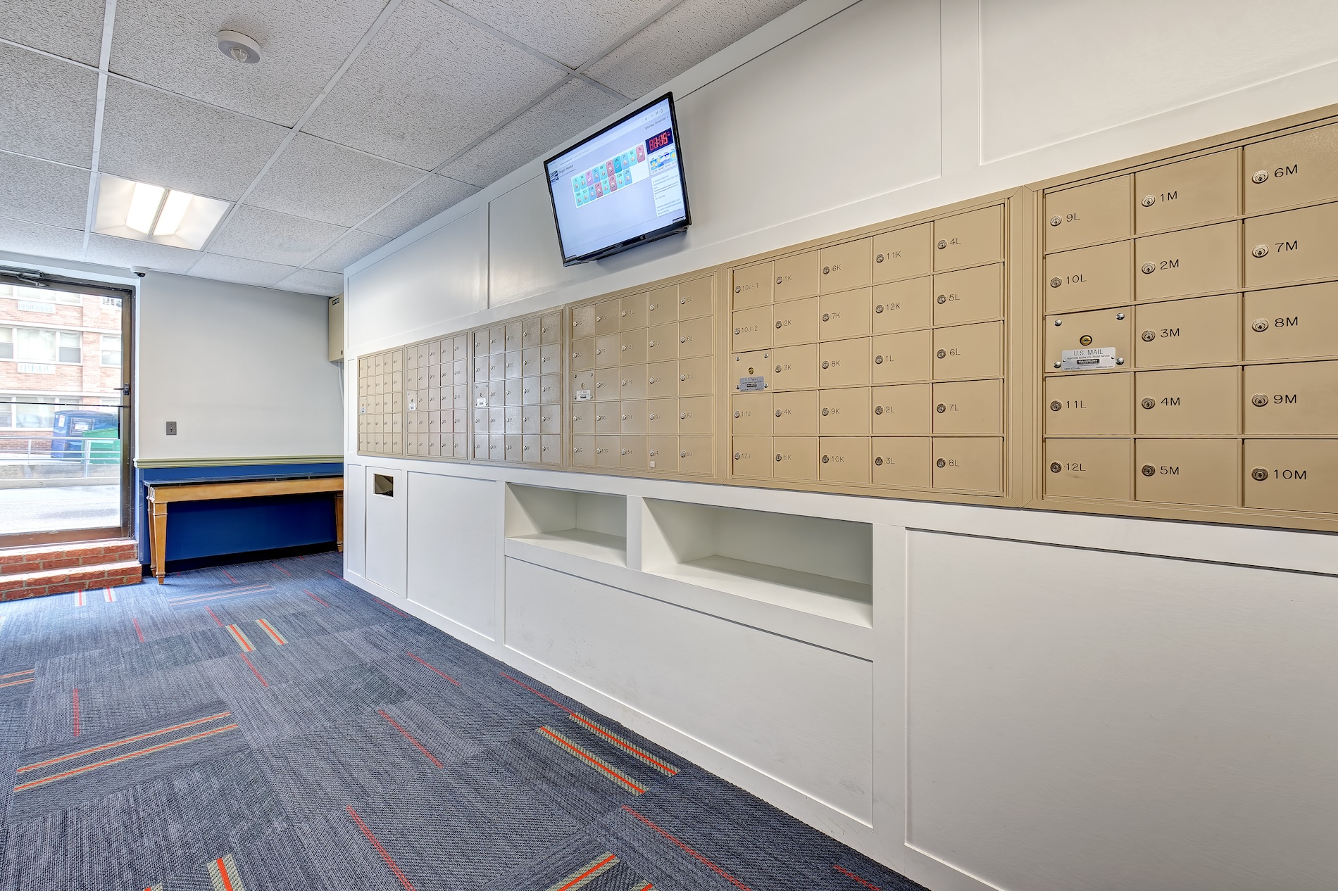 Mailbox Room Condominium Building Design
