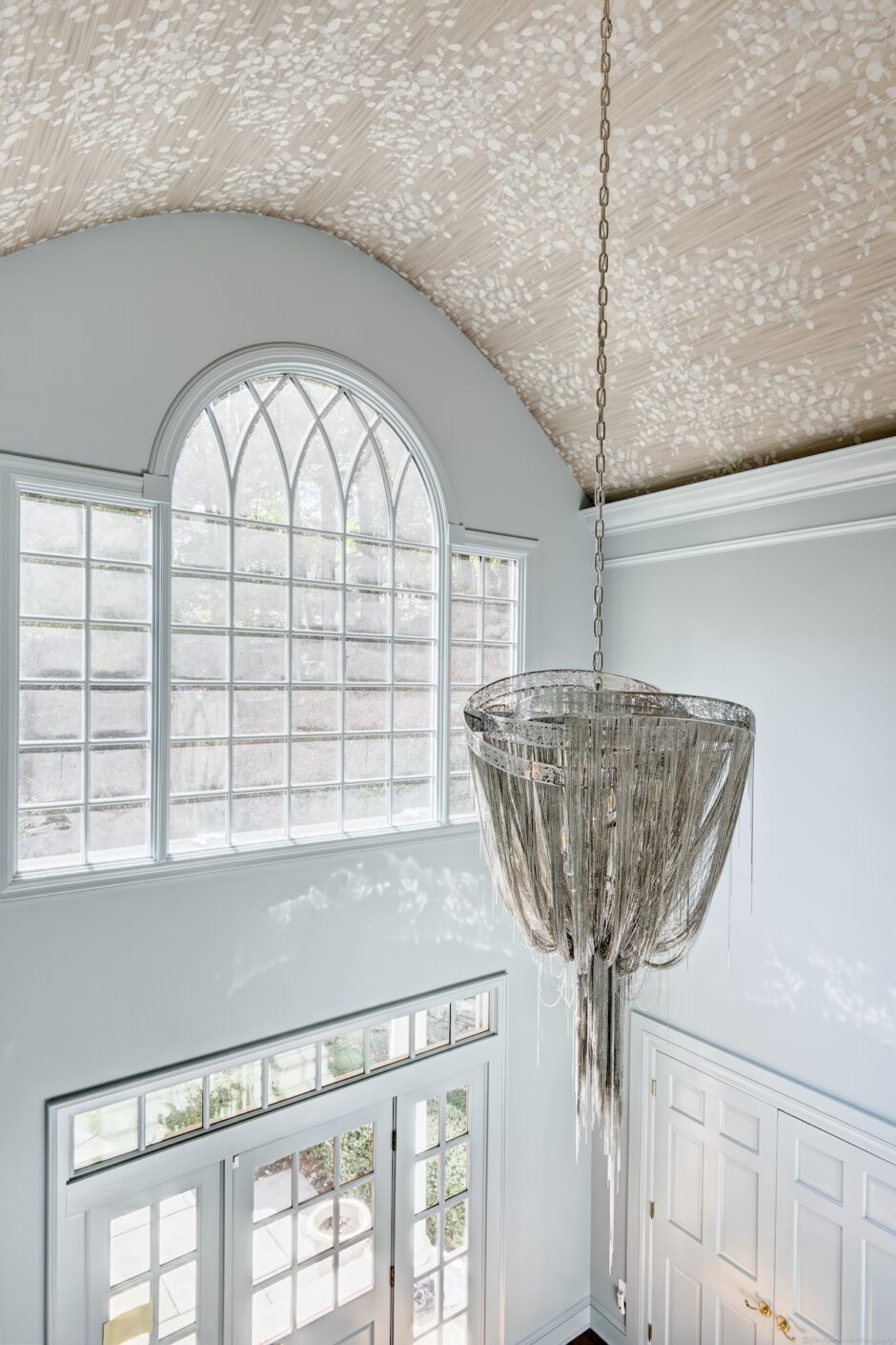 Foyer Lighting Detail Wilton Ct