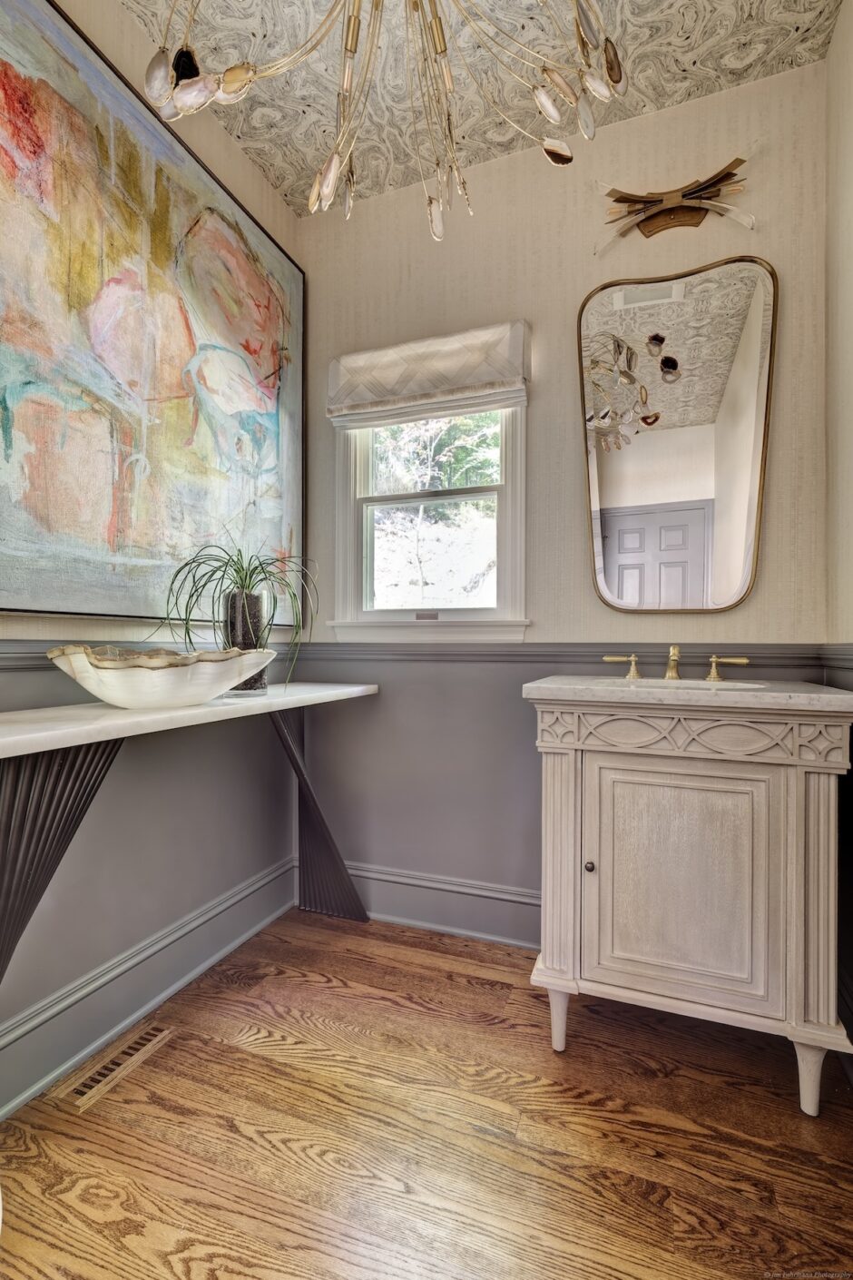 Powder Room Design Wilton Ct