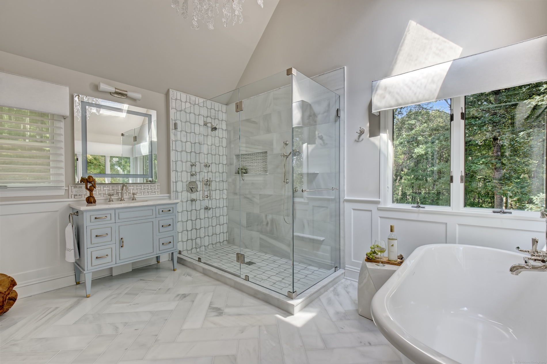 Primary Bathroom Interior Design Beth Krupa Interiors