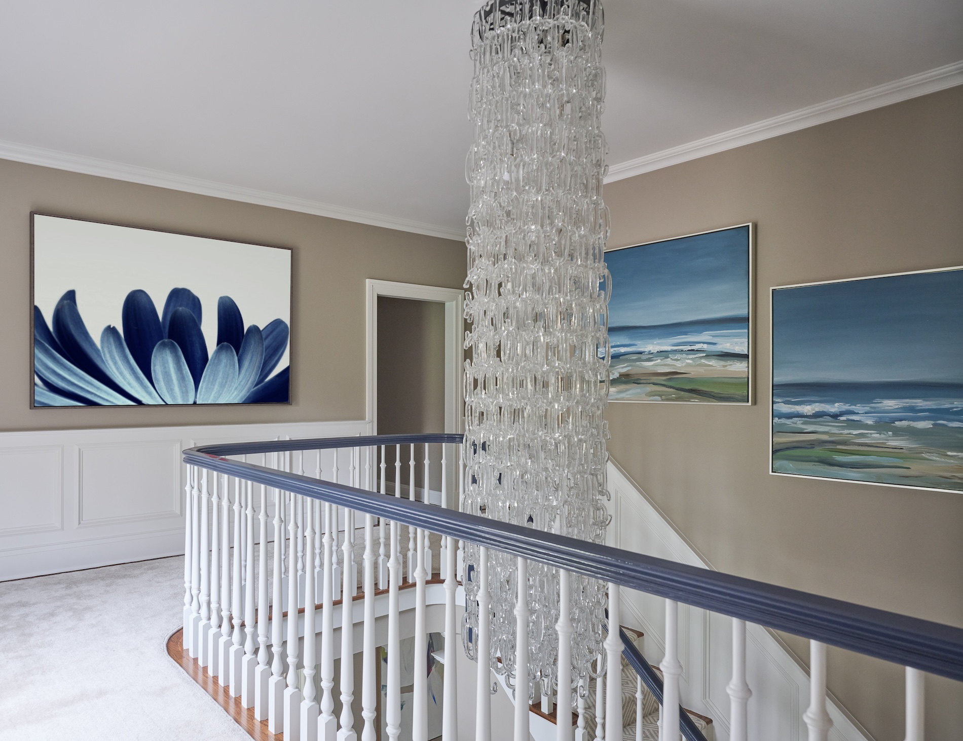 Beth Krupa Interiors Second Floor Landing