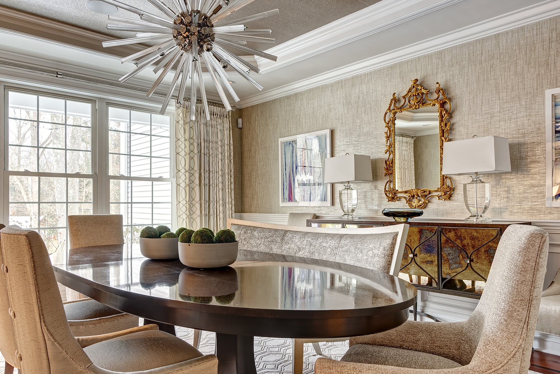 Westport Ct Dining Room Interior Design