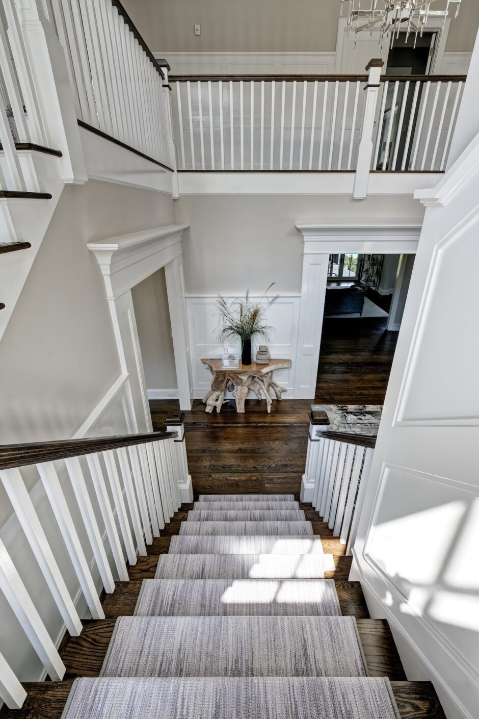 Beth Krupa Interiors Staircase Design Runner Rug