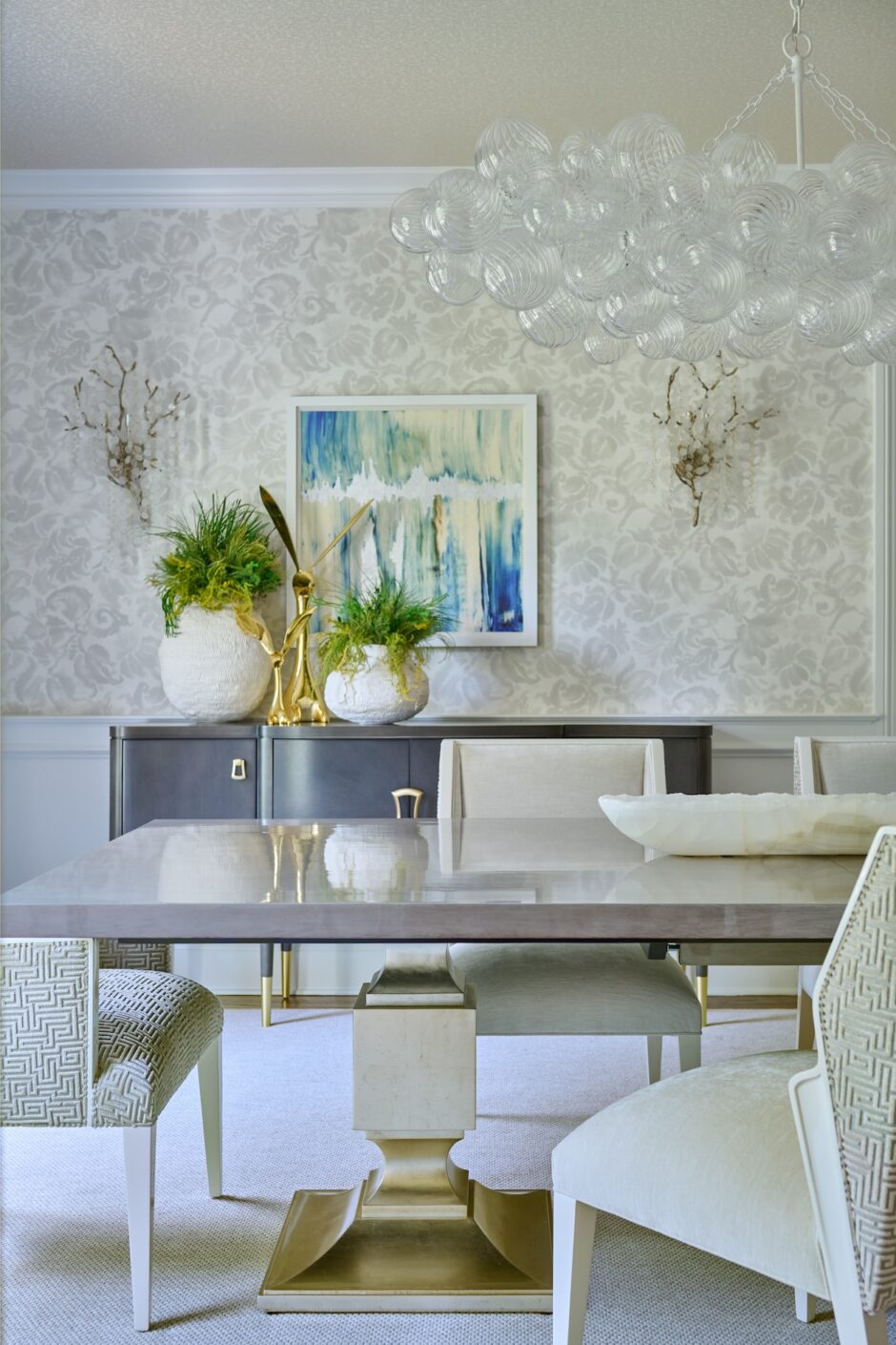 Dining Room Interior Design New Canaan Ct