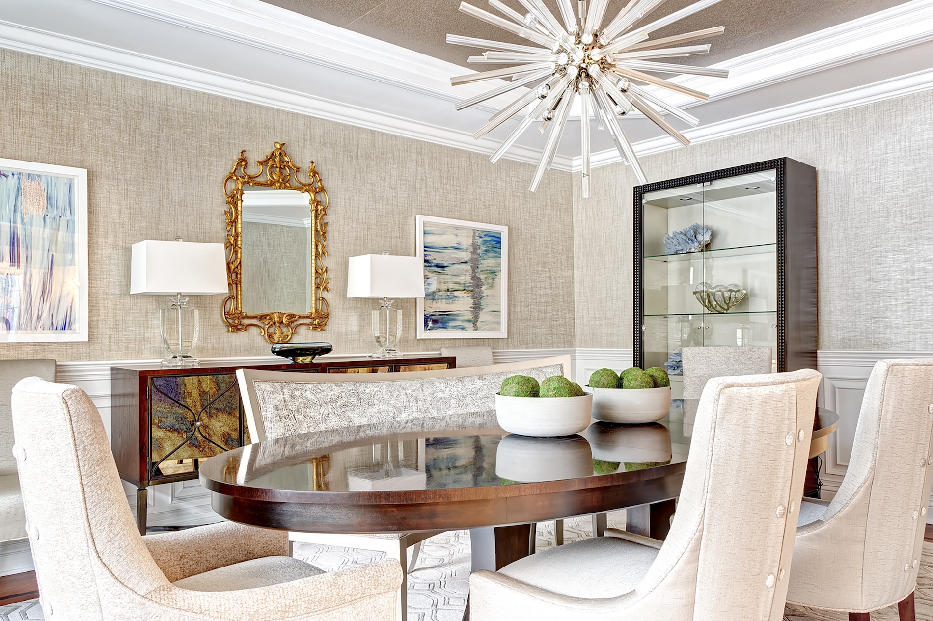 Dining Room Interior Designer Beth Krupa Interiors