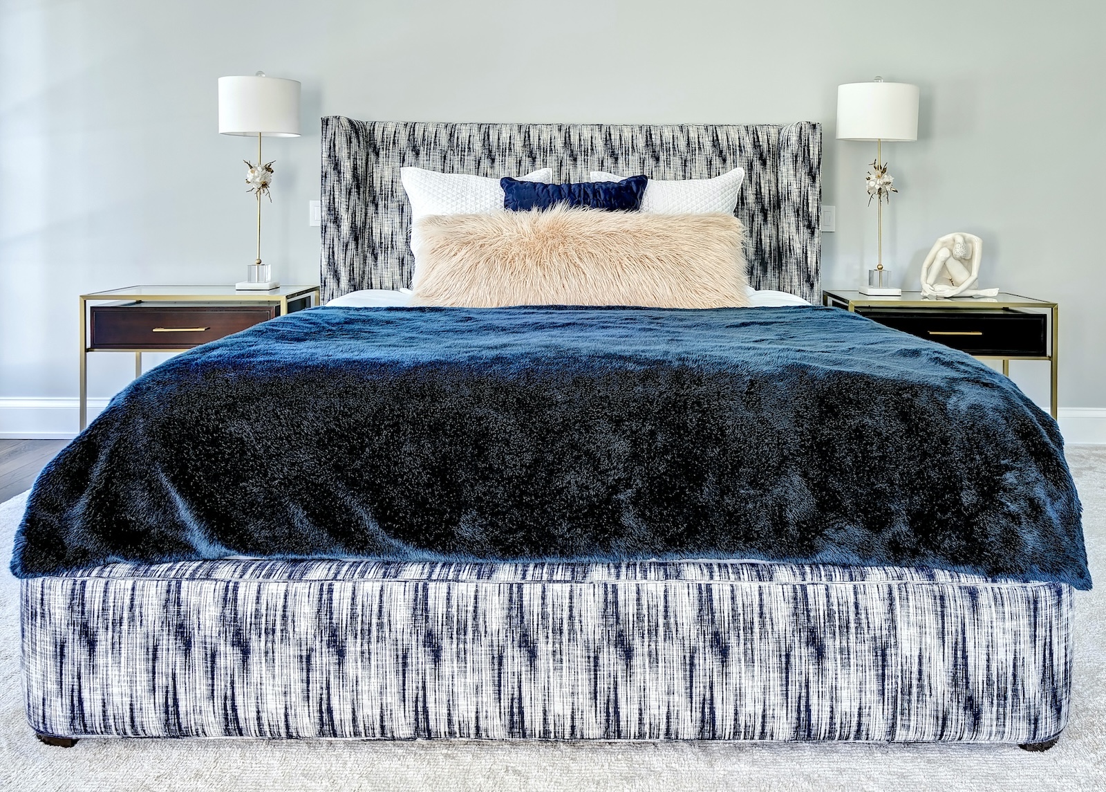 Primary Bedroom Interior Design Westport Ct