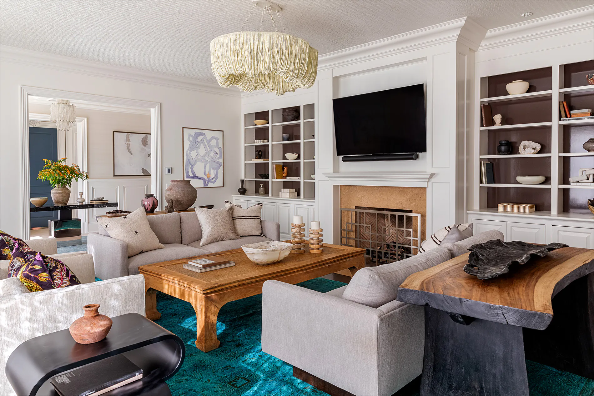 Beth Krupa Interiors Greenwich Ct Family Room2