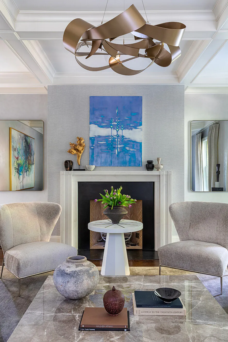 Beth Krupa Interiors Greenwich Ct Living Room