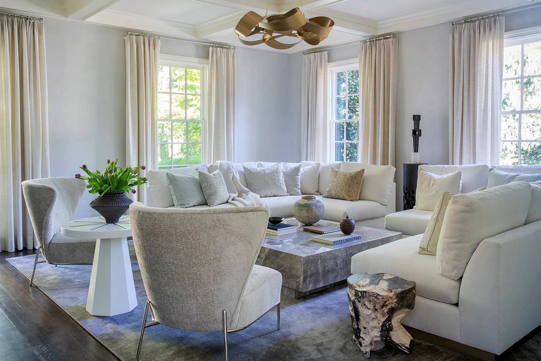 Beth Krupa Interiors Greenwich CT Living Room